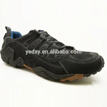 breathable mesh upper and light weight sole new style man training shoes