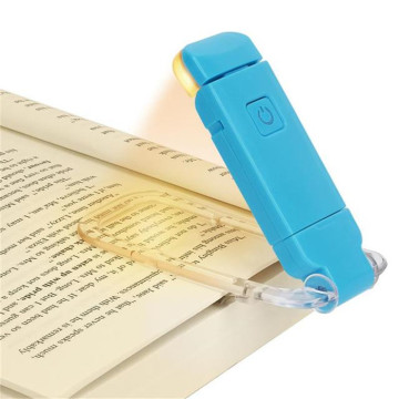USB Rechargeable LED Book Reading Light: Brightness Adjustable, Eye-Care Clip-on Lamp for Kids and Adults