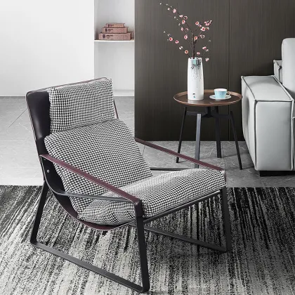 Living room sofa lounge chair fabric leisure chair