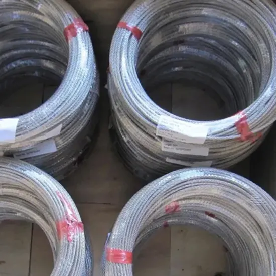 1X19 Dia.1.0mm Galvanized steel strand