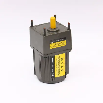 AC Motor 25W 80mm 500rpm AC Gear Motor