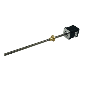 TR8 TR6.35 ROD filettato NEMA 17 MOTORE SPEPPER LINEAR con vite di piombo per stampante 3D