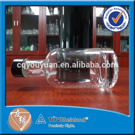 Empty Hand Sanitizer 200ML Screw Cap Glass Bottle Airless Bottle 200 ML