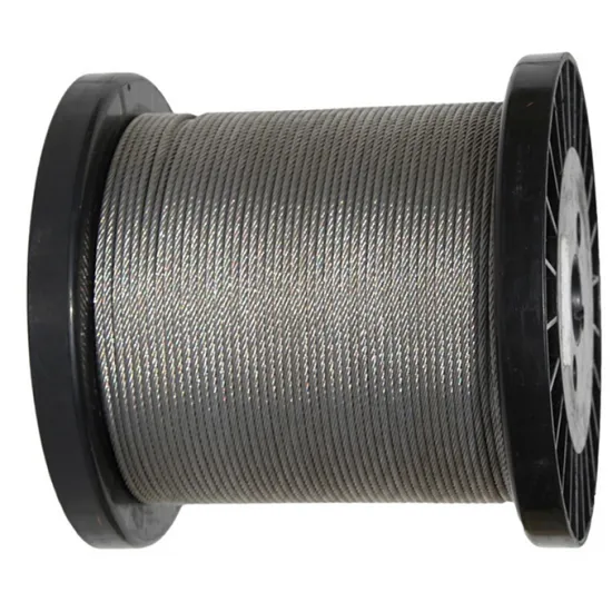 Corrosion resistant 304 non-magnetic steel wire rope