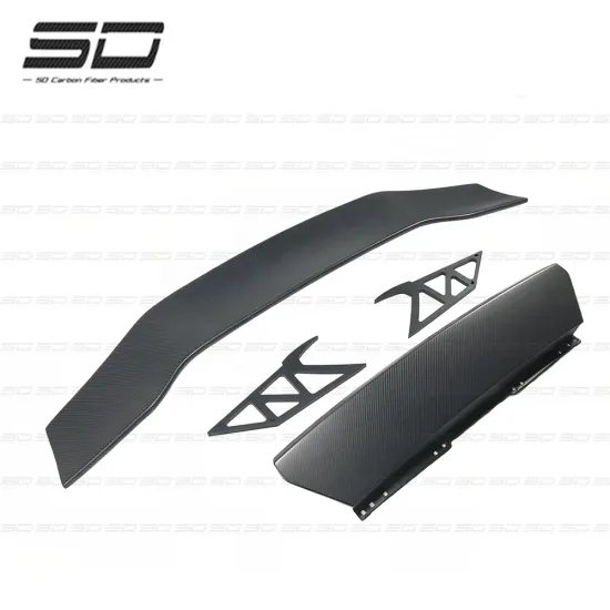 Real Dry Carbon Bodykit for Lamborghini Huracan LP580/LP610 - Rear Bumper Lip, Spoiler, Wing