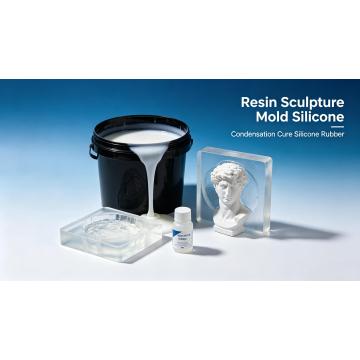 HY-E625 Addition Curing Platinum Silicone Rubber 25 Shore A ສໍາລັບແມ່ພິມຫັດຖະກໍາຂອງສະບູ່ ແລະຢາງຢາງ