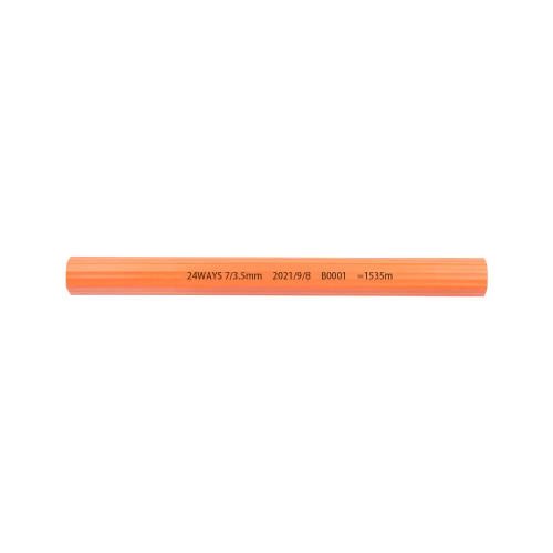 HDPE micro duct pipe air blown fibre microduct for fiber optic cable Factory