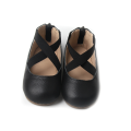 Cross Strap Ballet Girls Kids Dress Shoes