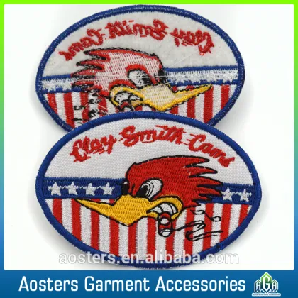 design school uniform brand name cheap embroidered patches