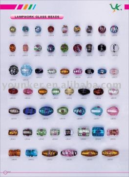 Mix Style decorative lampwork glass beads