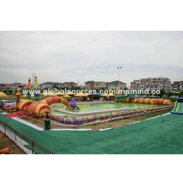 Amusement huge inflatable fantasy lobster pool