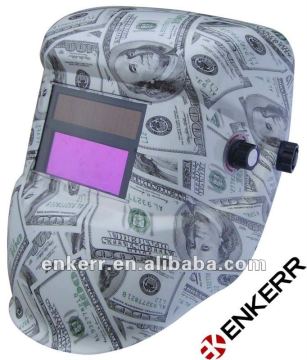 CE EN379 auto-darkening welding helmet