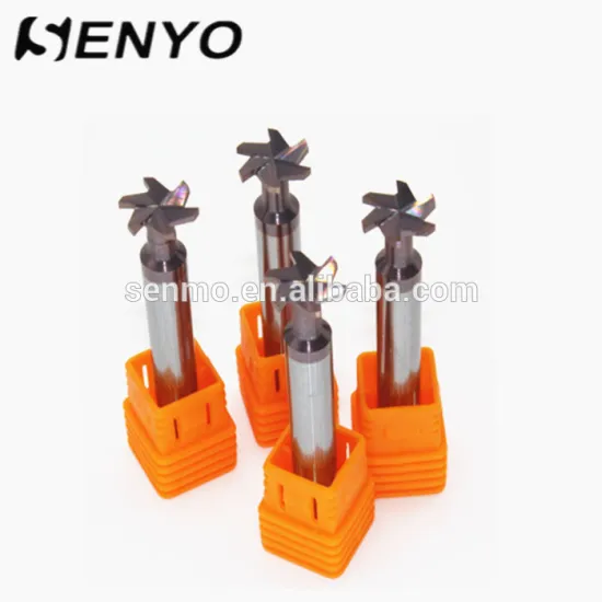 T Slot milling cutter chamfer pvc