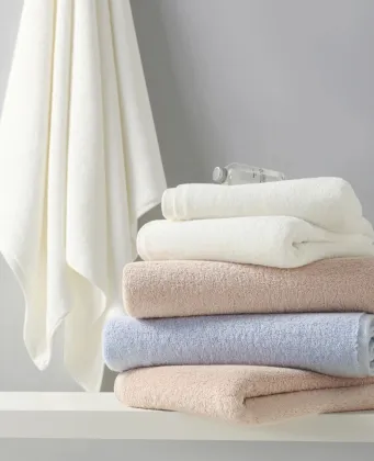 High density loop face towel