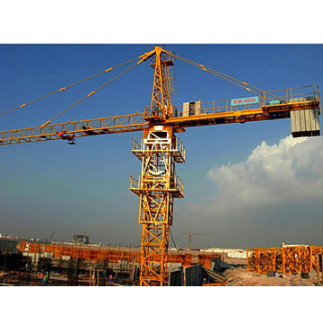 Tower Crane, 6T Maximum Load, 1.3T Tip Load, 56m Jib Length, for Construction Machinery
