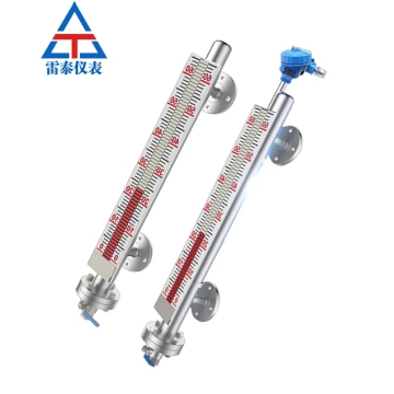 Equipped with a remote magnetic level indicator