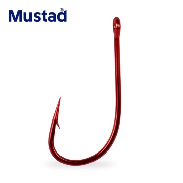 Mustad 7766NP-NR Big Red Hooks: Ultimate Sea and Rock Fishing Gear