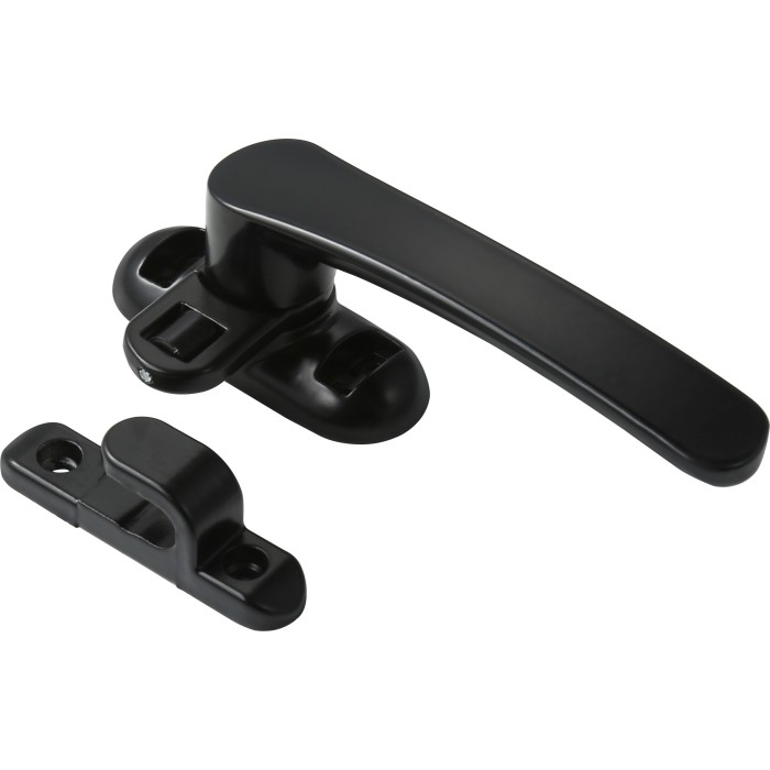 Алюминиевая оконная ручка с роликовым фиксатором