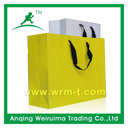 custom printed China factory paper bag for shopping