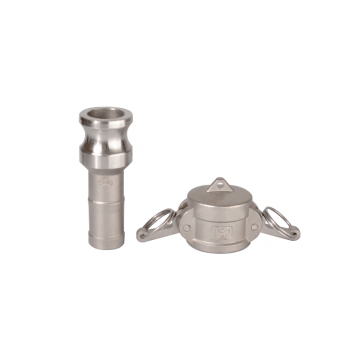 SS316 or SS304 Stainless Steel Flexible Pipe Quick Connectors DC+F Type Camlock Coupling