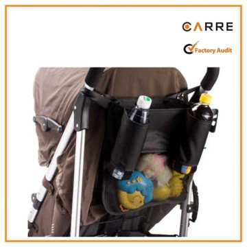 2015 hot sales popular baby stroller organizer with drinks holder pocket