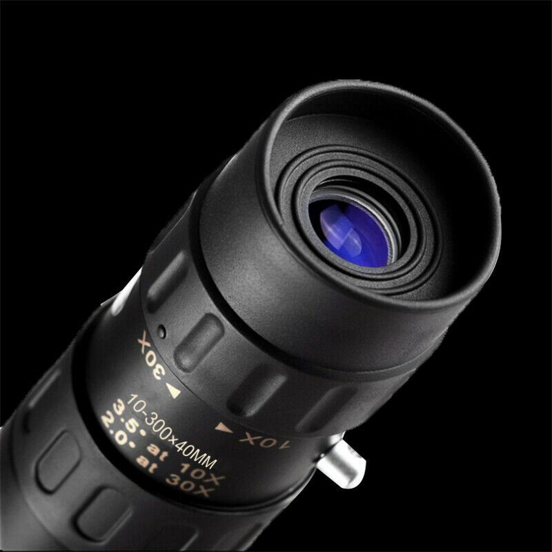 2020 New 4K 10-300X40mm Super Telephoto Zoom Monocular Telescope Tripod Clip Set UK Mobile Phone Lens Accessory Cep Telefonları