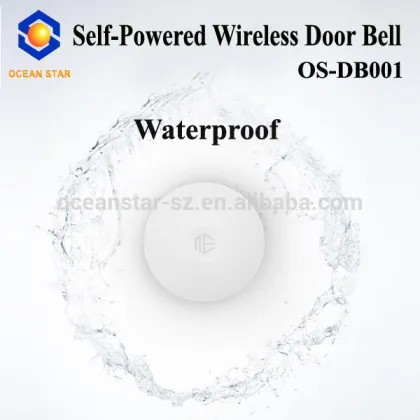 Funny doorbell,Smart Wireless self-powered doorbell
