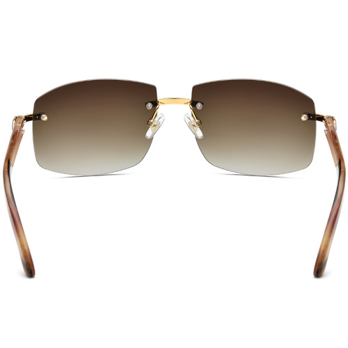 Natural Black Bullhorn Sunglasses