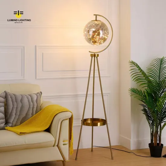 Luxury Glass Globe Floor Lamps for Living Room and Bedroom: A Personalized Illumination Solution