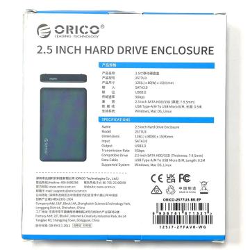 O RICO ABS Materiale 2.5 \ "Responsabile HDD con 2577U3 USB 3.0 Interfaccia: Miglioramento delle soluzioni di archiviazione