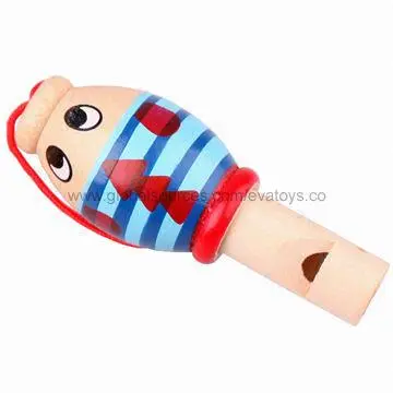 High Performance Whistle, Non-toxic, Made of Wood, Measures 8x3x1.4cm, Confirms EN71 Test