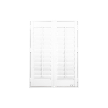 PVC yakazara kureba kwePlatation Shutters