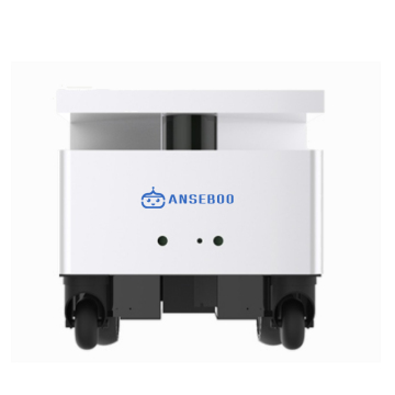 Intelligent Safe Route Planning Robot with Square Base Platform and AGV Chassis