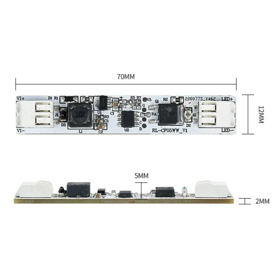 Solder Free DC12V 24V IR Sensor Switch Hand Wave Dimming PCB Circuit Board for Aluminum Profile LED Strip Light