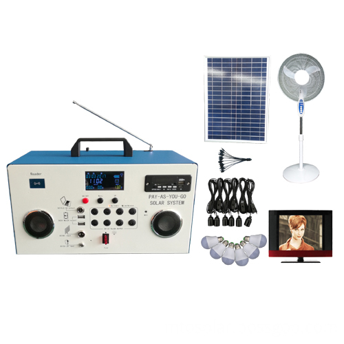 Pay as you go solar in solar energy system