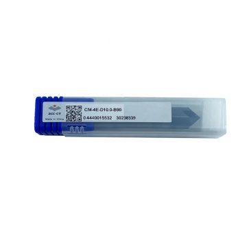 ZCCCT Carbide End Mill CM-4E-D เครื่องตัดขนาดเส้นผ่าศูนย์กลางต่างๆ
