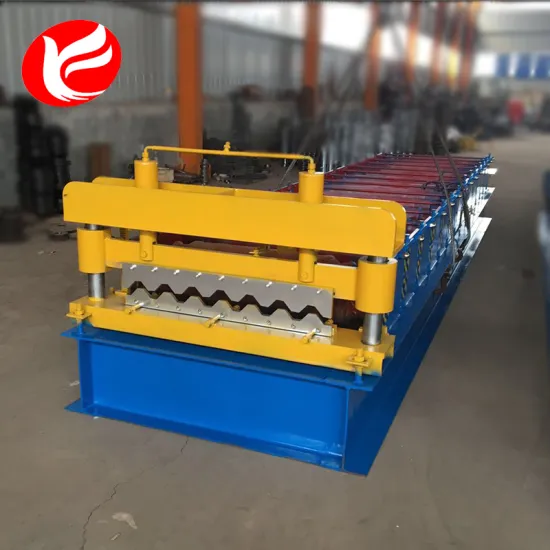 Metal roof and wall floor panel making machine