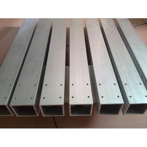 Customized Anodizing Drilled Profile Powder coating drilled aluminium profile Manufactory