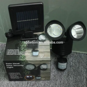 22LED solar sensor light waterproof sensor light solar power light
