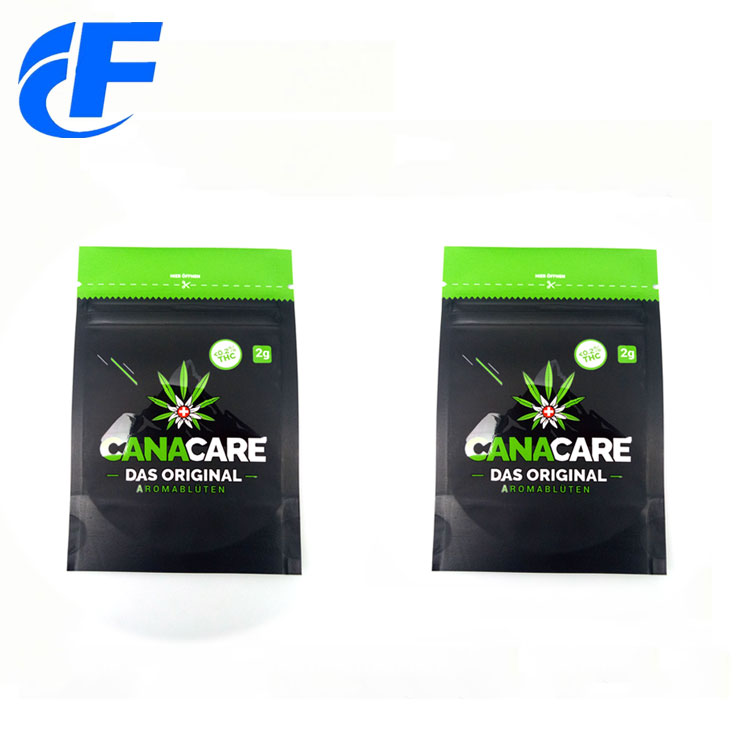 Aangepaste 1g / 3g / 7g kind-geurbestendige zakweed