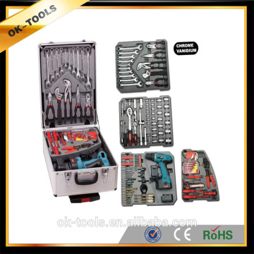 OK-tools 166PCS cordless drill home tool sets