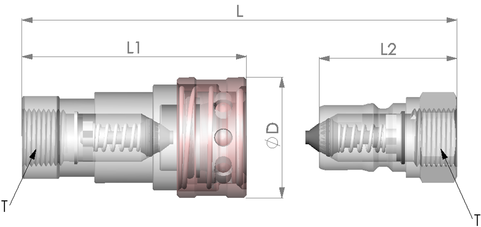 ISO7241-1B quick coupling(1)