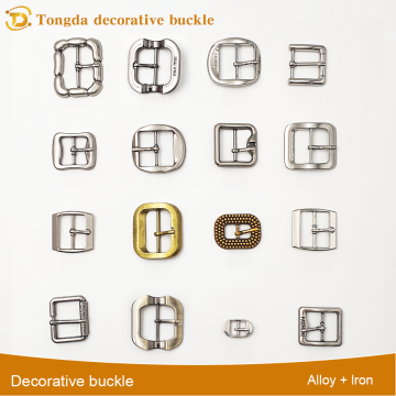 Ayakkabılar için Çinko Alaşımından Dekoratif Ayarlanabilir Toka