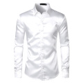 Long Sleeve Satin Shirt Customization