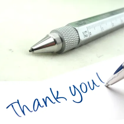 Multifunctional Screwdriver Ballpoint Pen with Capacitor Touch Screen Metal Scale