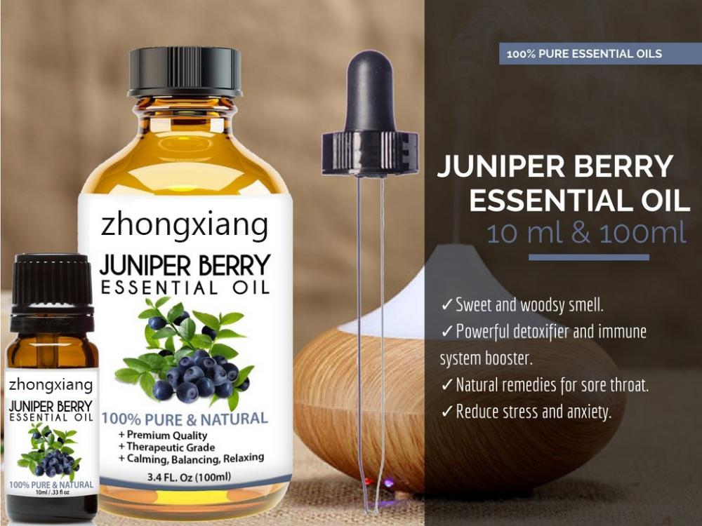 100% Pure Therapeutic Grade Juniper Berry Essential Oil