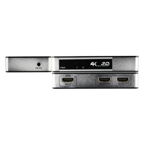 4k@60hz HDMI Splitter 1 x 2
