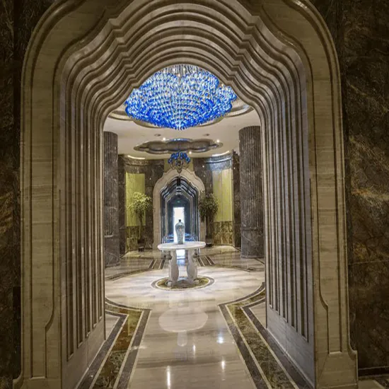 Customization Stone Arch Door Rod