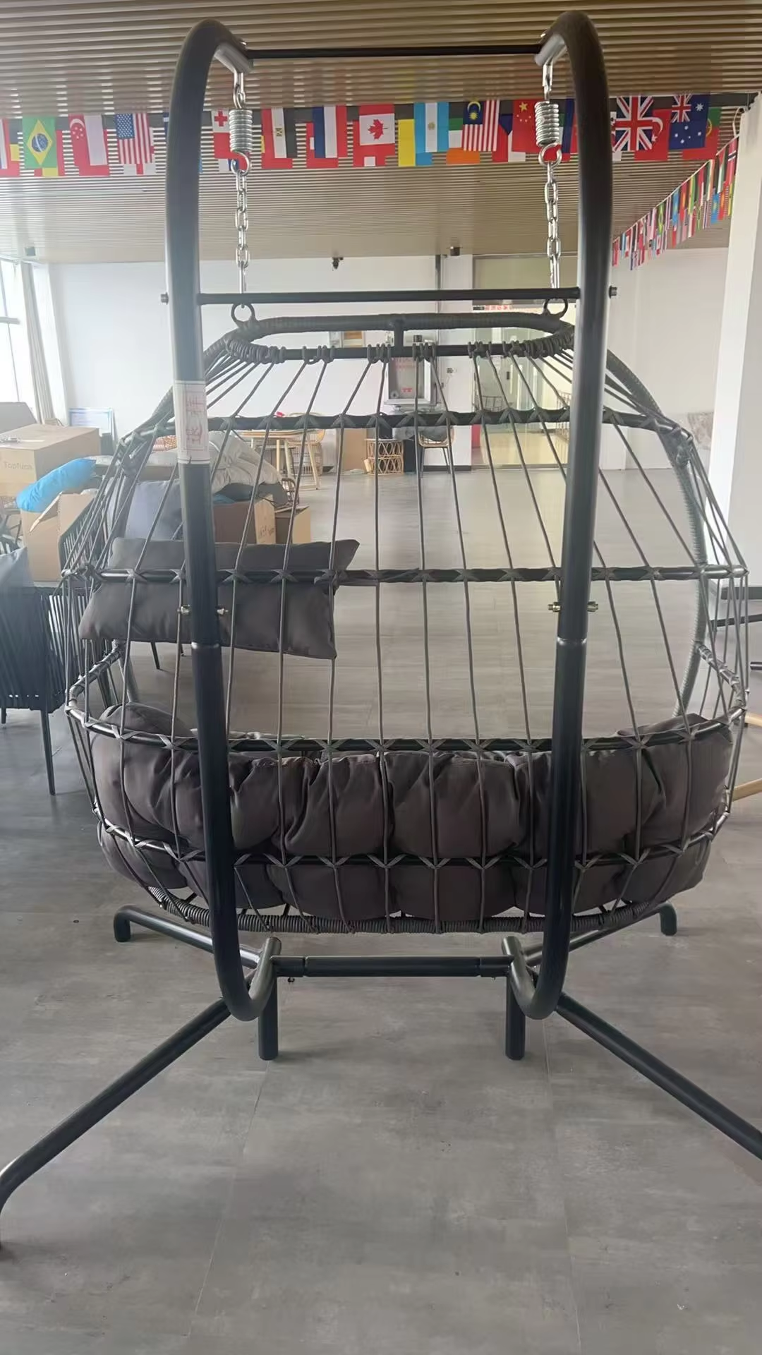 egg chair for garden