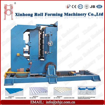Horizontal vertical curving machine